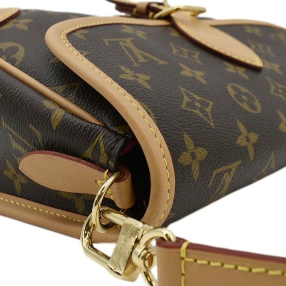 LOUIS VUITTON  Diane Monogram Canvas Crossbody Bag Brown - Picture 6 of 11